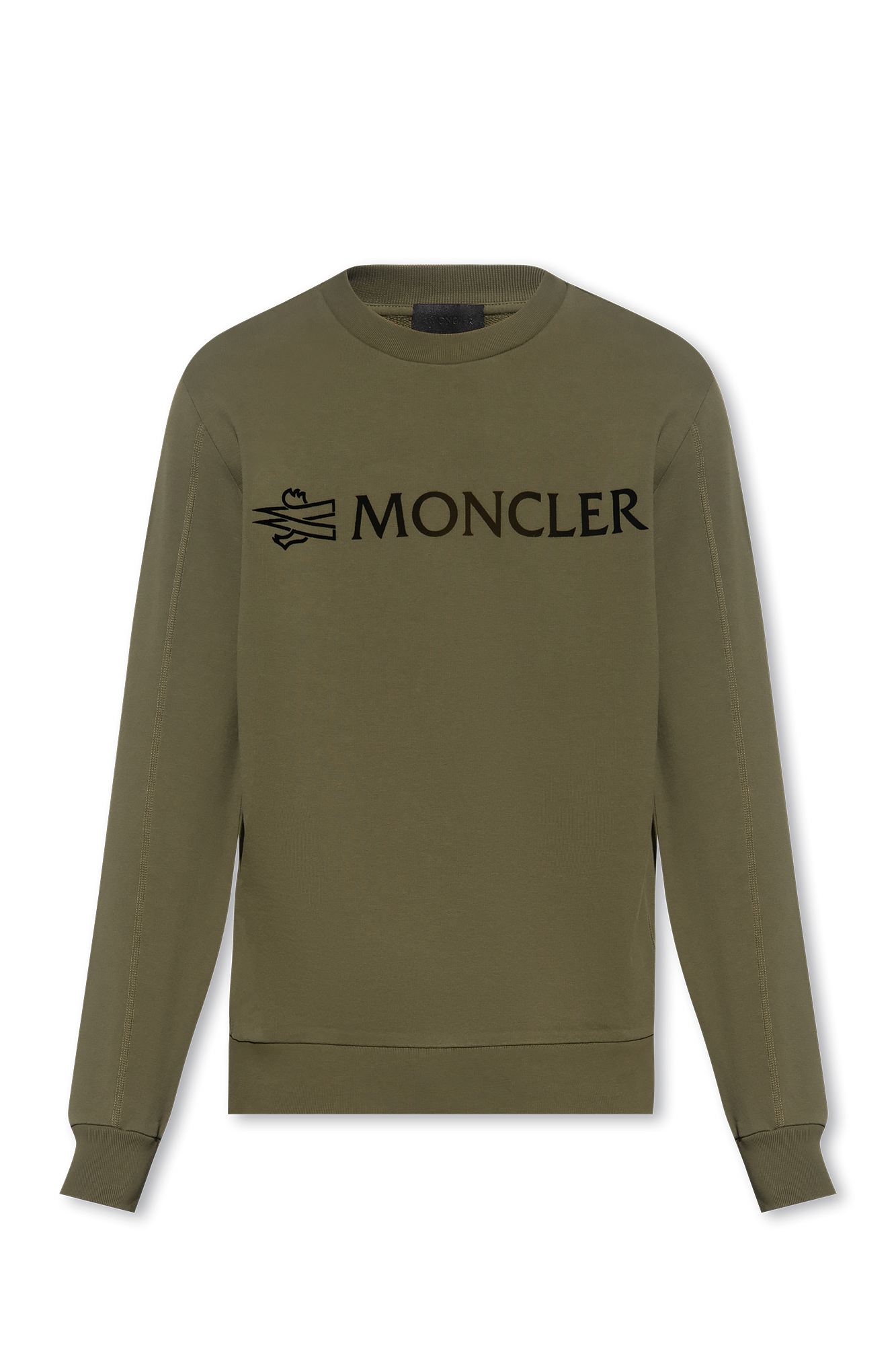 Green moncler discount sweatshirt